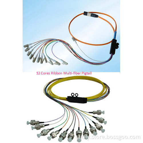12 Cores Ribbon Multi-Fiber Pigtail